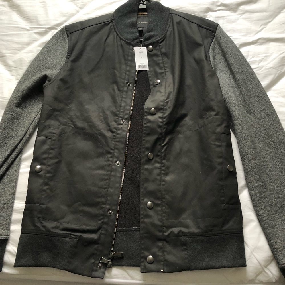 Banana Republic Jacket -Black/Grey - Medium